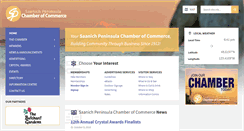 Desktop Screenshot of peninsulachamber.ca