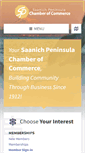 Mobile Screenshot of peninsulachamber.ca